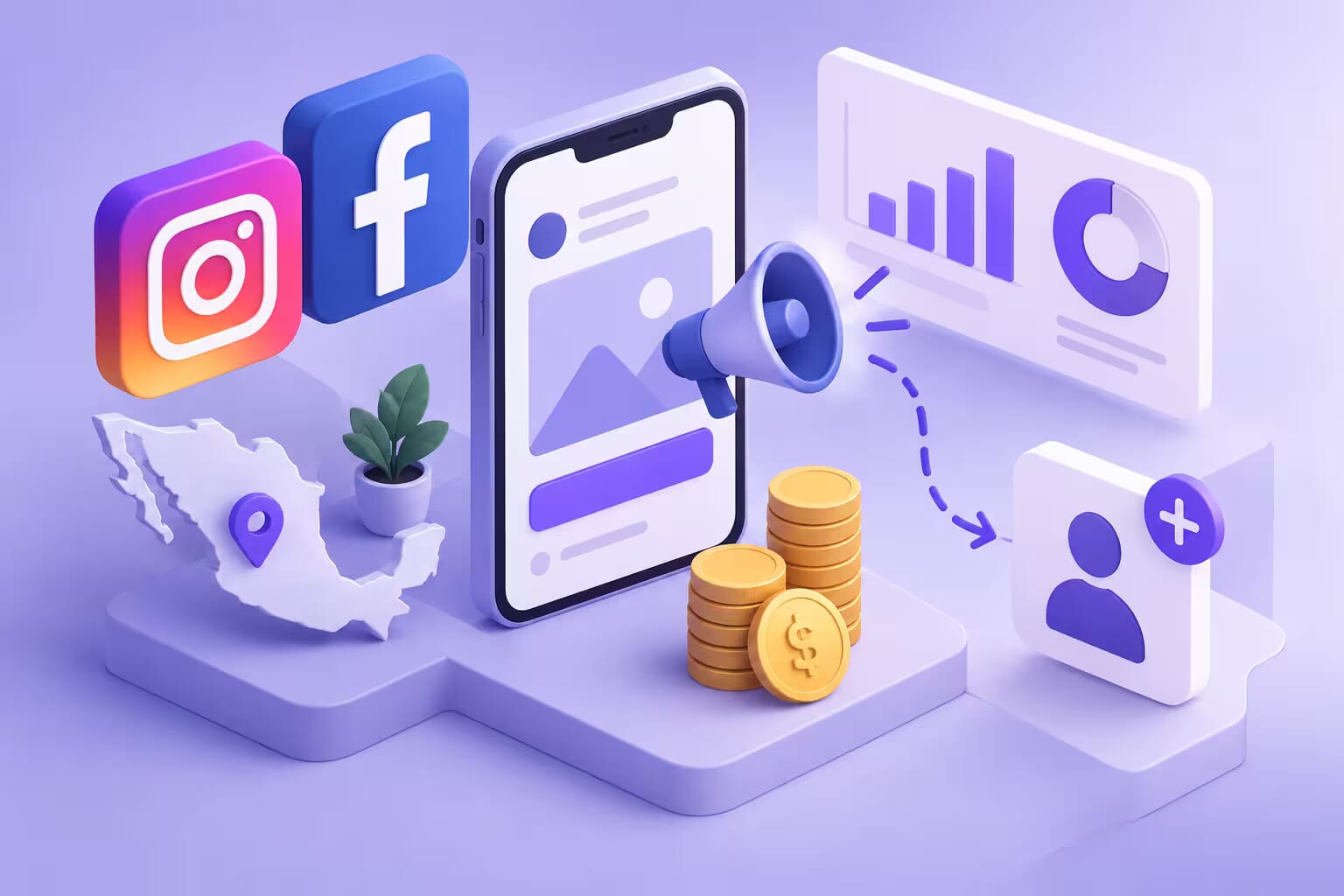 Cuánto cuesta la publicidad en Instagram y Facebook en México (2026)